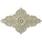 Ekena Millwork Melchor Diamond Medallion (Canopies up to 4"), 67 1/4"W x 43 3/8"H x 4"ID x 2"P, Clear Yellow CM70X43MLCYF - alternate 1